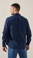 Сорочка класична однотонна чоловіча LAWA MBC02310 M Темно-синій shop (2888000030436)  Фото №3