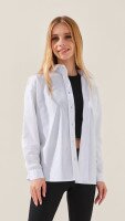 Сорочка однотонна для дівчинки LAWA GBC02351 134 см Білий shop (2888000026323)