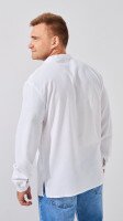 Сорочка вишиванка чоловіча LAWA E-MB02301 2XL Білий shop (2888000010858)  Фото №3
