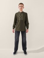 Сорочка вишиванка для хлопчика LAWA E-BB02302 152 см Хакі shop (2000999576133)  Фото №0