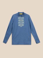 Сорочка вишиванка для хлопчика LAWA E-BB02303 140 см Синій shop (2000999595394)