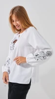 Сорочка вишиванка жіноча LAWA E-WB02323 L Білий shop (2888000012715)  Фото №1