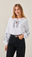 Сорочка вишиванка жіноча LAWA E-WB02323 XS Білий shop (2888000012685)