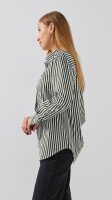 Сорочка з візерунком жіноча LAWA WTC02360 XS Хакі shop (2000999340314)  Фото №3