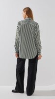 Сорочка з візерунком жіноча LAWA WTC02360 XS Хакі shop (2000999340314)  Фото №4