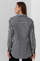 Сорочка з візерунком жіноча LAWA WTC02360 S Біло-чорний shop (2000990999405)  Фото №3