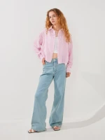Сорочка з візерунком жіноча LAWA WTC02491 S Рожевий shop (2000999610202)  Фото №0