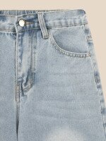 Шорти джинсові бермуди для дівчинки LAWA GBC02360 152 см Блакитний shop (2000999582448)  Фото №0
