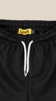 Шорти однотонні для дівчинки LAWA GTC02316 134 см Чорно-молочний shop (2000999240447)  Фото №1