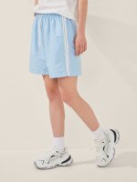 Шорти плащівка однотонні жіночі LAWA WTC02505 2XL Світло-блакитний shop (2000999610615)  Фото №1