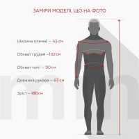 Шорти трикотажні однотонні чоловічі LAWA K-MBC02334 L Графітовий  Фото №4