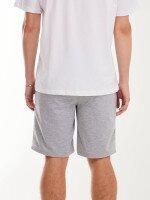 Шорти трикотажні однотонні чоловічі LAWA MBC02378 2XL Сірий меланж shop (2000999599125)  Фото №1