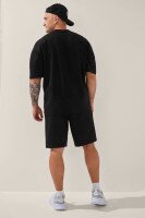 Шорти трикотажні однотонні чоловічі LAWA MBC02378 XL Чорний shop (2000999144769)  Фото №3