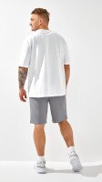 Шорти трикотажні однотонні чоловічі LAWA MBC02378 S Графітовий shop (2000999176494)  Фото №3