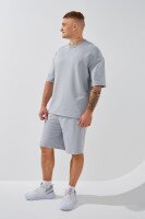 Шорти трикотажні однотонні чоловічі LAWA MBC02378 S Світло-сірий shop (2000999157066)  Фото №0