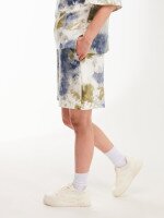 Шорти трикотажні однотонні жіночі LAWA K-WTC02389 XS Хакі-синій shop (2000999636783)  Фото №1