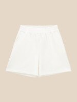 Шорти трикотажні однотонні жіночі LAWA WBC02406 2XL Кремовий shop (2000999599842)
