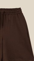 Шорти трикотажні однотонні жіночі LAWA WBC02406 XS Темно-коричневий shop (2000999210556)  Фото №0