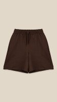 Шорти трикотажні однотонні жіночі LAWA WBC02406 XS Темно-коричневий shop (2000999210556)