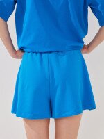 Шорти трикотажні однотонні жіночі LAWA WBC02410 XS Синій shop (2000999613777)  Фото №2