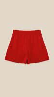 Шорти трикотажні однотонні жіночі LAWA WBC02410 L Темно-червоний shop (2000999188312)  Фото №1