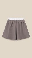 Шорти трикотажні однотонні жіночі LAWA WTC02438 XS Темно-сірий shop (2000999244223)  Фото №2