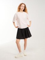 Спідниця міні однотонна жіноча LAWA WTC02493 XS Чорний shop (2000999620898)  Фото №0