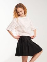 Спідниця міні однотонна жіноча LAWA WTC02493 S Чорний shop (2000999620904)  Фото №1