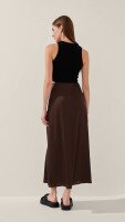 Спідниця однотонна жіноча LAWA WTC02434 L Шоколад shop (2000999218736)  Фото №3