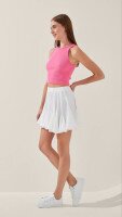 Спідниця однотонна жіноча LAWA WTC02439 L Молочний shop (2000999216626)  Фото №1
