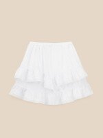 Спідниця однотонна жіноча LAWA WTC02494 L Білий shop (2000999612107)  Фото №1