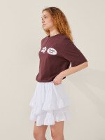 Спідниця однотонна жіноча LAWA WTC02494 L Білий shop (2000999612107)  Фото №1