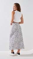 Спідниця з візерунком жіноча LAWA WTC02303 XS Біло-чорний shop (2000999194733)  Фото №1