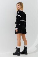 Спідниця однотонна для дівчинки LAWA GTC02305 134 см Чорний shop (2000990848345)  Фото №3