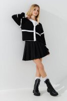 Спідниця однотонна для дівчинки LAWA GTC02305 134 см Чорний shop (2000990848345)  Фото №0