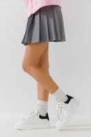 Спідниця однотонна для дівчинки LAWA GTC02305 158 см Сірий shop (2000990848253)  Фото №2