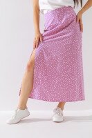 Спідниця з візерунком жіноча LAWA WTC02303 L Рожево-білий shop (2000990667380)  Фото №0