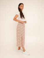 Спідниця з візерунком жіноча LAWA WTC02303 2XL Світло-рожевий shop (2000990700506)  Фото №2