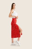 Спідниця з візерунком жіноча LAWA WTC02303 2XL Червоний shop (2000989924333)  Фото №2
