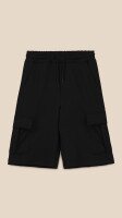 Спортивні шорти однотонні для хлопчика LAWA BBC02329 140 см Чорний shop (2000999217937)