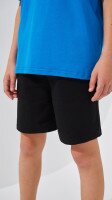 Спортивні шорти однотонні для хлопчика LAWA BBC02333 146 см Чорний shop (2000999217470)  Фото №0