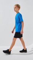 Спортивні шорти однотонні для хлопчика LAWA BBC02333 146 см Чорний shop (2000999217470)  Фото №1