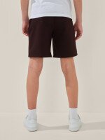 Спортивні шорти однотонні для хлопчика LAWA BBC02333 134 см Коричневий shop (2000999593383)  Фото №3