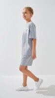 Спортивні шорти однотонні для хлопчика LAWA BBC02333 134 см Світло-сірий shop (2000999215995)  Фото №1