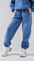 Спортивні штани джогери однотонні жіночі LAWA WTC02450 M Сіро-синій shop (2000999384561)