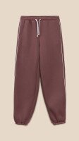 Спортивні штани джогери однотонні жіночі LAWA WTC02450 S Сливовий shop (2000999381416)