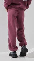 Спортивні штани джогери однотонні жіночі LAWA WTC02450 S Сливовий shop (2000999381416)  Фото №3