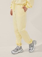 Спортивні штани джогери жіночі LAWA WBC02463 2XL Лимонний shop (2000999463303)