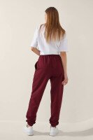 Спортивні штани джогери жіночі LAWA WBC02463 XS Бордовий shop (2000991061552)  Фото №3