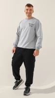 Спортивні штани карго чоловічі LAWA MBC02383 M Чорний shop (2000999301131)  Фото №1